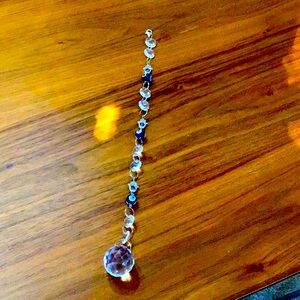 Evil Eye Crystal Sun Catcher for Protection